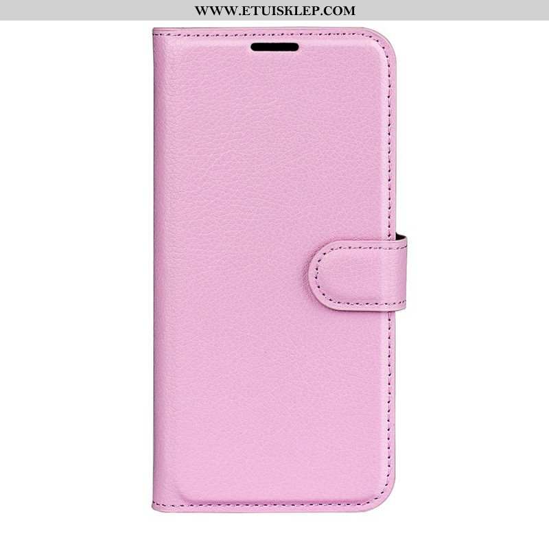 Etui Folio do Sony Xperia 1 IV Klasyczne Liczi